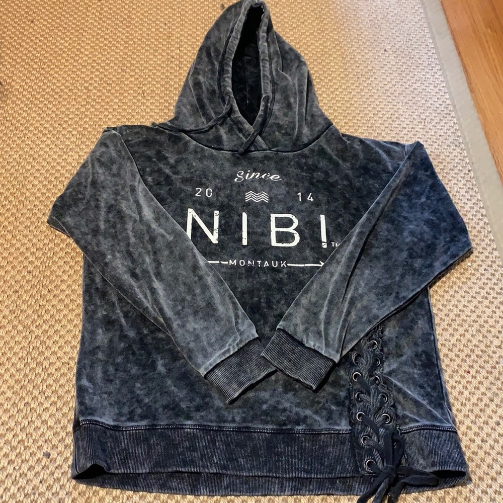NIBI MONTAUK Velvet Hoodie